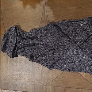 Roxy zip up jacket size medium black